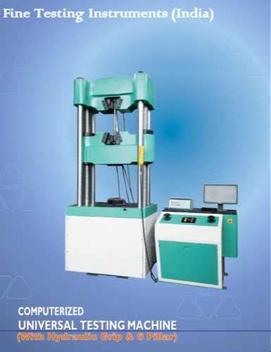 computerised universal testing machine india|Fine Testing Instrument (India) .